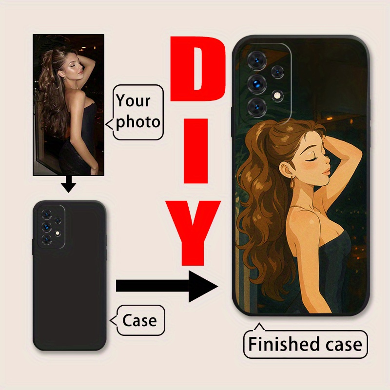Oppo A78 - Casing Ponsel Kustom Anime DIY Fashion